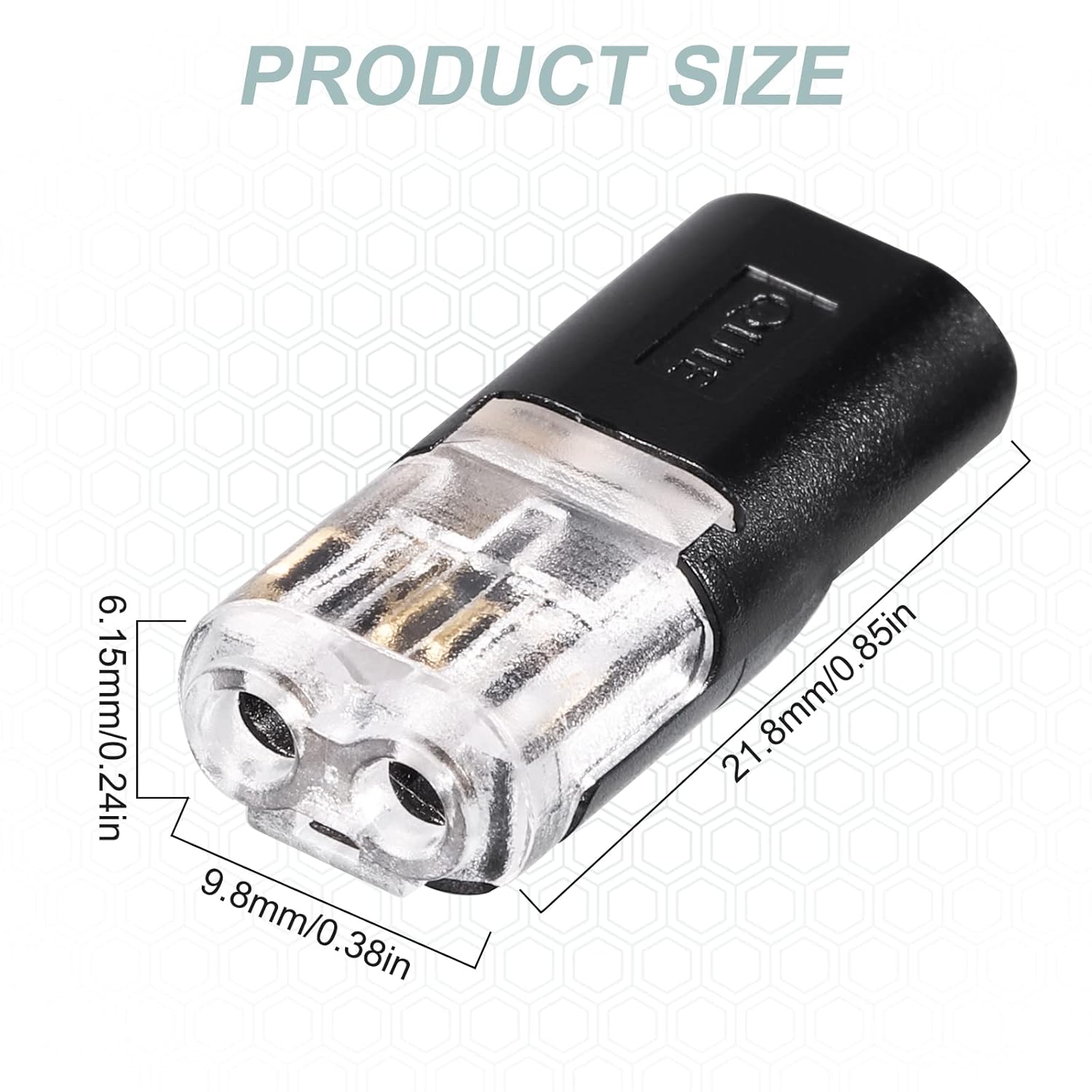 conector led d2 de conexión rápida x50 p