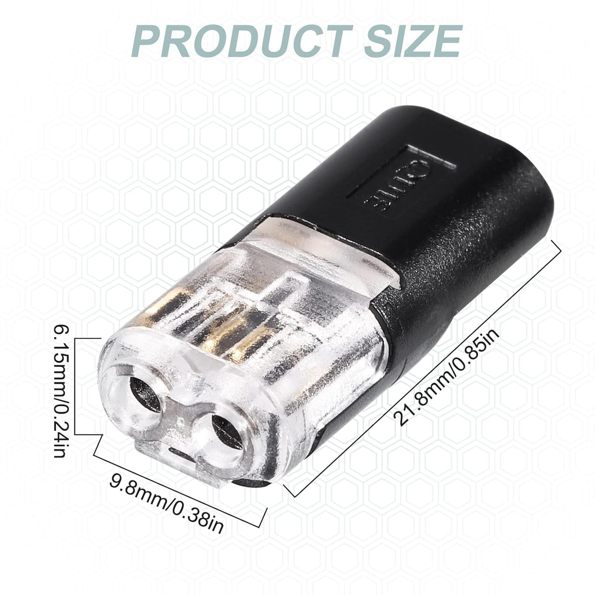 conector led d2 de conexión rápida x50 p